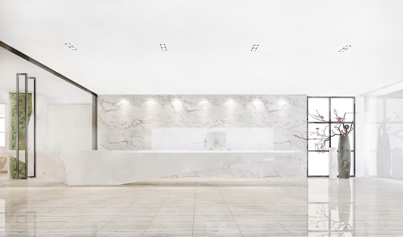 Image illustrating the results of Marble Restoration Services in New York