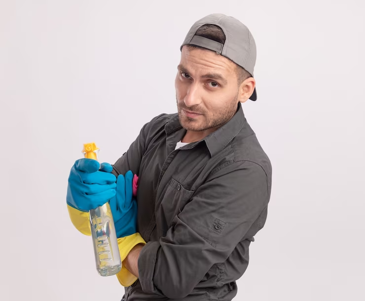 Image illustrating a professional Marble Restoration worker in New York