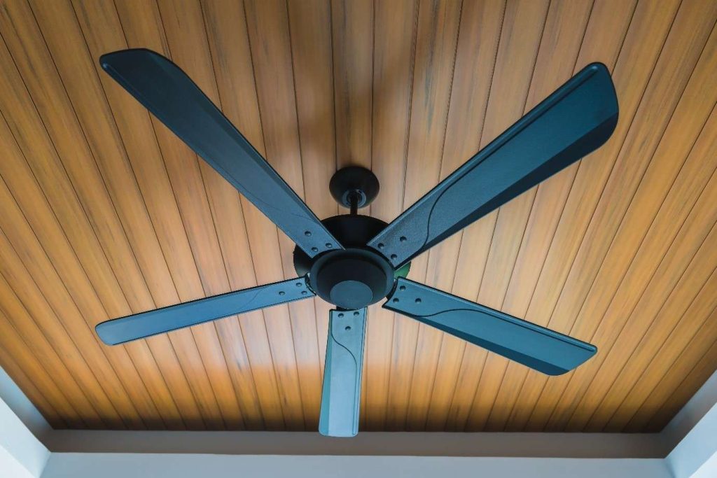 Image illustrating a ceiling fan installed by a professional electrician in New York and Westchester County